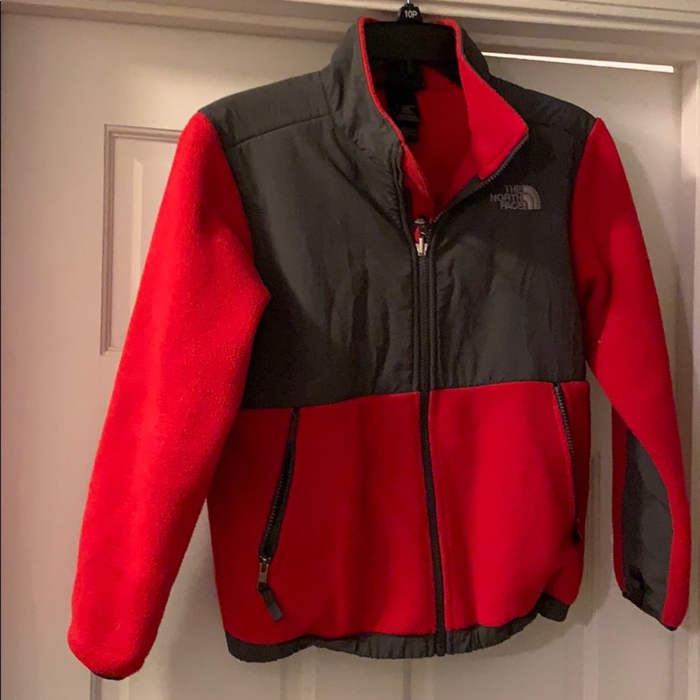 Boys North Face Denali fleece jacket